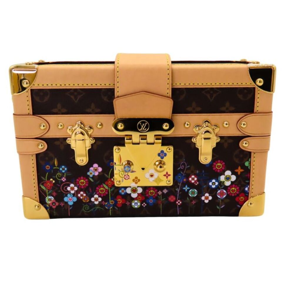 Louis Vuitton Petite Malle Monogram Shoulder Bag Limited